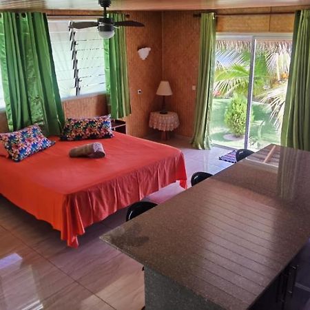 Rops Location Huahine Bungalow Premium Parea Exterior photo