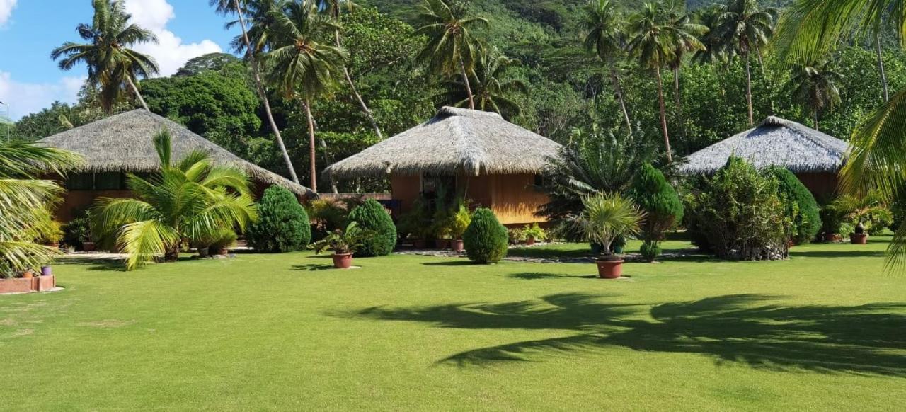 Rops Location Huahine Bungalow Premium Parea Exterior photo